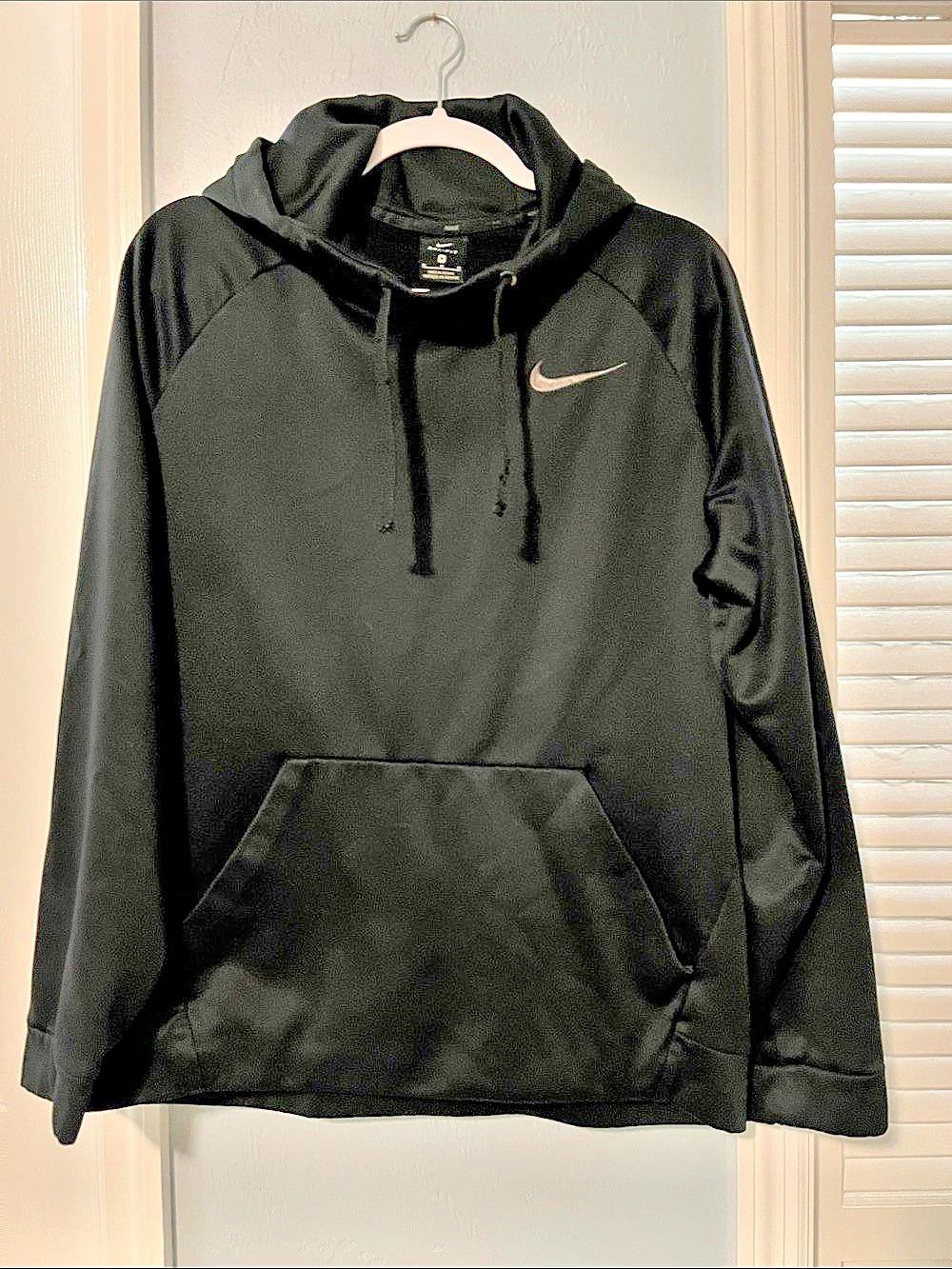 Nike Dri-FIT Pullover Training Hoodie Men's Black Size Medium